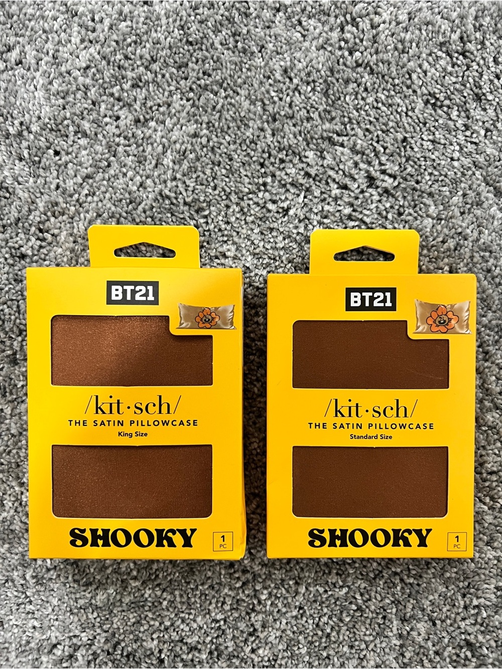 BT21 x Kitsch Shooky Satin Pillowcase